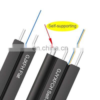 Top Quality Figure 8 Outdoor Aerial G657A2 Round 2 Core Fiber Optic Drop Cable photo-5