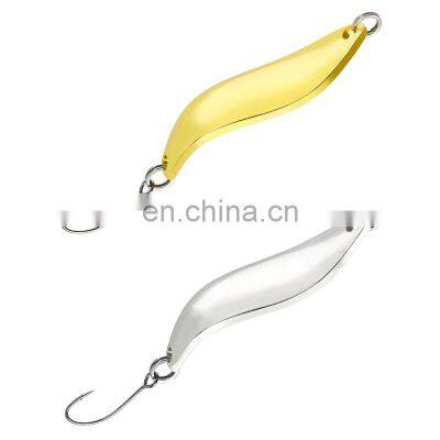 41mm 5g  fish metal spoon sequin hard lure metal  jigging lure with suitable for any kind of fishing conditions