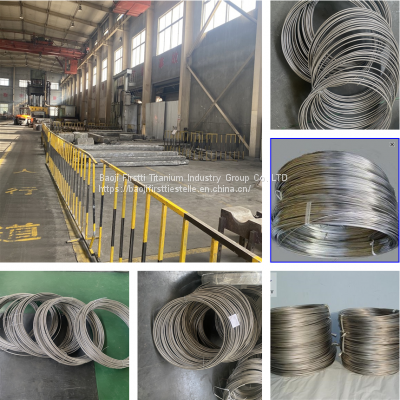 Titanium Welding Wire Grade 5 Ti 6Al 4V TC4 rolled wire rod ASTM B863 price