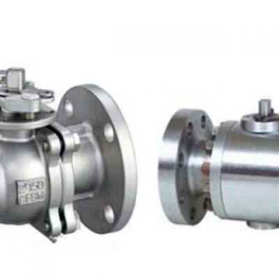American Standard Middle Flange Bolted Steel Ball Valve photo-3