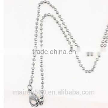 fashion necklaces 2014 stainless steel silver snake chain necklace