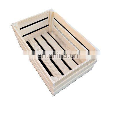 Set 3 Diverse Casse Dilegno Con Manici