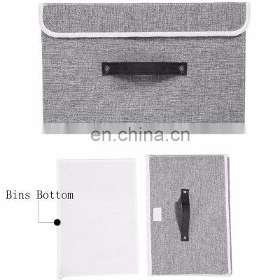 Handles Storage Basket Needs Containers Organizer With Removable Dividers photo-3