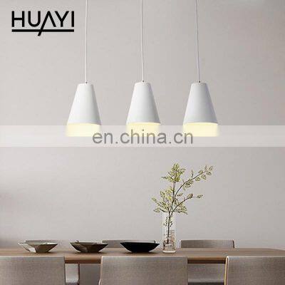 HUAYI Home Simple Design Decoration Postmodern Living Room Hotel Creative Personality E27 Chandeliers