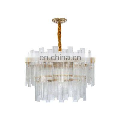 New Product Indoor Decoration Hotel Home Cafe Glass Luxury LED Chandelier photo-5