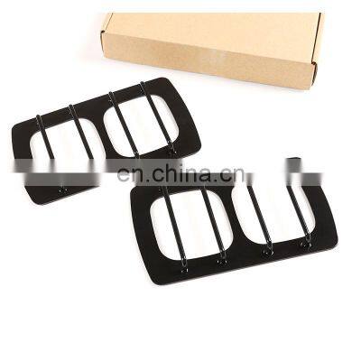 Suitable for 20-21 Land Rover Defender Width Lamp Protection Mesh Matte Black 2-Piece Lamp Shades