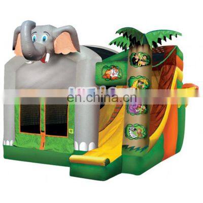 Outdoor children animal design bouncy houses inflatable castle