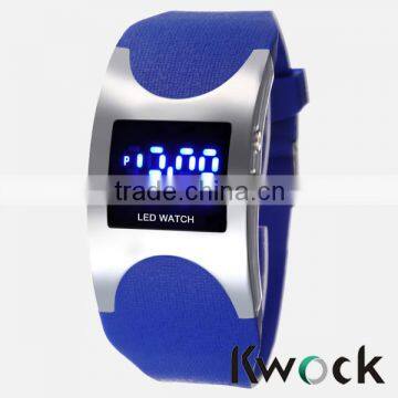 Best selling simple style watch, cheap price silicone led digital wristwatch,various colors to choose