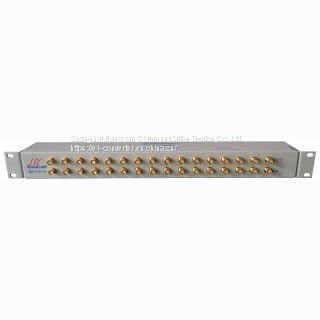 75 ohm to 120 ohm Coax to RJ45 16E1 Balun Panel