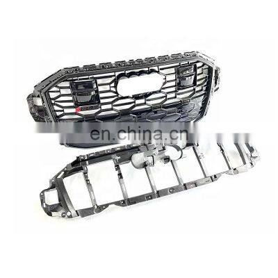 Newest RSQ7 Front Grill for Audi Q7 2020 2021 2022 Honeycomb Style Car Grill photo-2