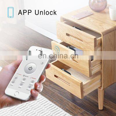 WE.LOCK Electrical Control APP Funiture Wooden Card Lock for Jewelry Cabinet