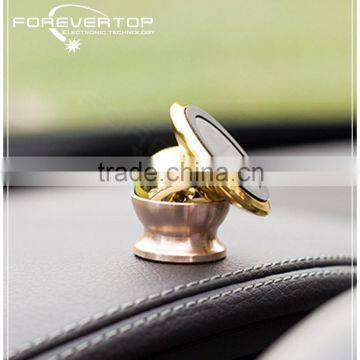 Mini 360 Degree Rotation Phone Car Hold Cellphone Phone Holder Magnetic 360 Degrees Turn Around Car Mobile Mount Car