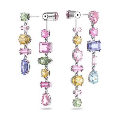 Swarovsky Rings Gema Drop Earrings 5613737 Sparkling Necklace 55613738 Round Mujer Cristales Bracelet 5613739 photo-2