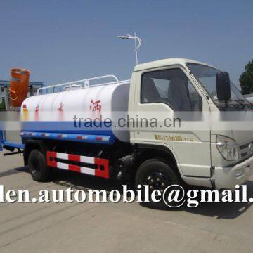 FOTON 4*2 street water sprinkler truck/ chemical spraying truck