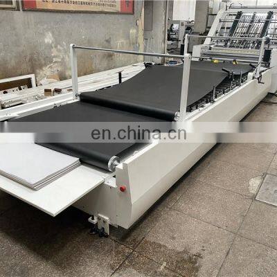 BZ1650B Economic A B C E F Flute Paper to Cardboard Semi Automatic Flute Laminator for Two Sheet Pasting photo-5