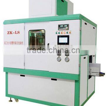 Brick shaping double position vacuum packing machine