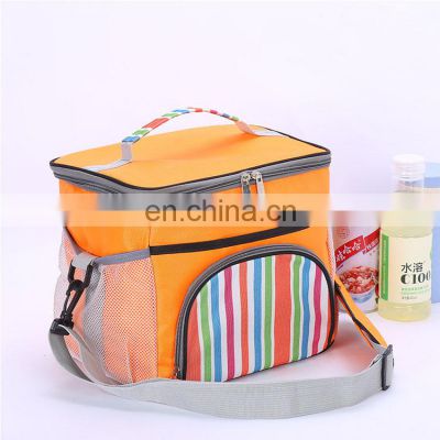 To Keep Food Thermal Hot Cold Bags Ireland Cooler Bag Shoulder Bag Accept Customized Logo Polyester Customized Color Silkscreen