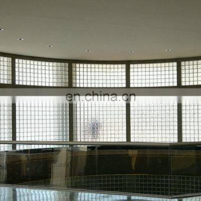 190mm*190mm*80mm Building Clear Decorative Hollow Glass Wall Block Brick photo-5