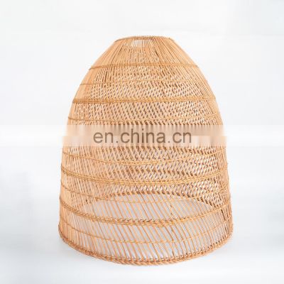 Tall Rattan Pendant Light, Hanging Woven Lamp Shade, Wicker High Quality Light Fixture vietnam cheap wholesale