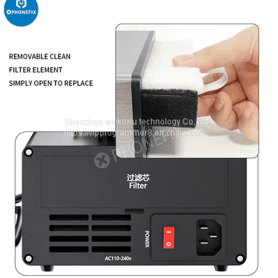 TBK D201 Constant Temperature Soldering Station With Fume Extractor photo-2