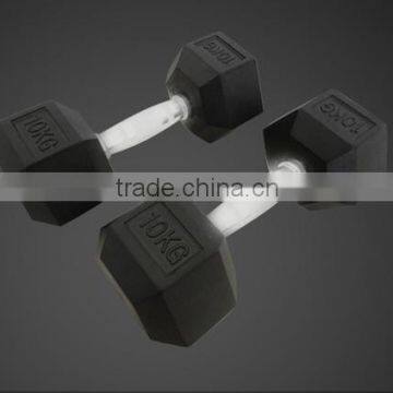 Commercial Use Hex Rubber Coated Dumbbell photo-2