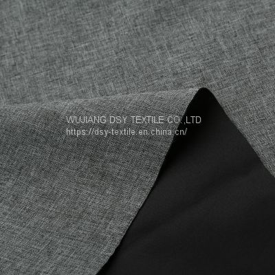 SP610 linen composite knitted fabric comfortable  breathable for jacket