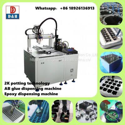 China High Quality Power Supply 2 Parts Glue Dispensing Machine photo-3