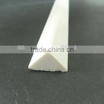 pvc foam fillet/Construction timber fillets/ triangle wood strips/ chamfer strips