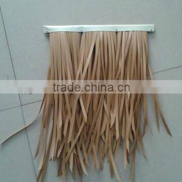 Cheap pvc plastic thatch roof tiles