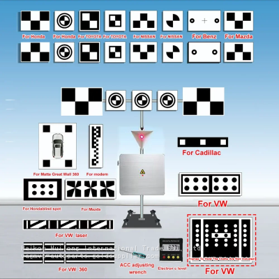 For VW Audi Radar Calibration Tool Acc Radar Reflector ADAS Calibration Tool Acc Calibration Equipment photo-2
