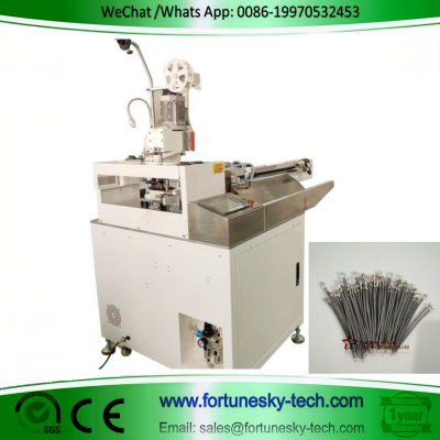 Fully Automatic 5-Wire Multi Cut Strip Twist Tin Crimping Machine