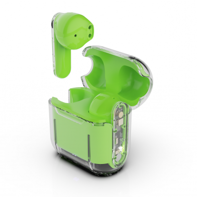 Wireless Earphone Low Latency Transparent Tws BT Earbuds With Wireless Charging Case photo-5