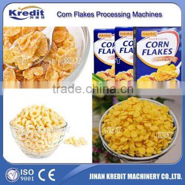 Puffed corn snacks making line