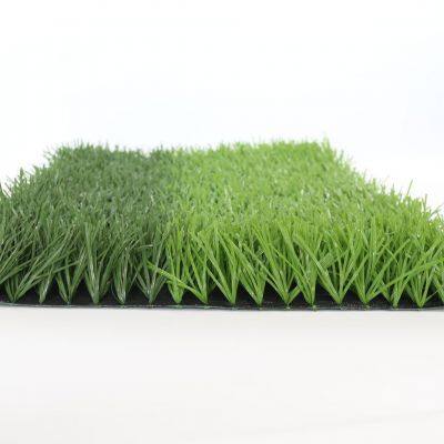 Light and Dark Green two colour Soccer/Football Artificial Grass Filled and non-filled styles with good quality grass fiber