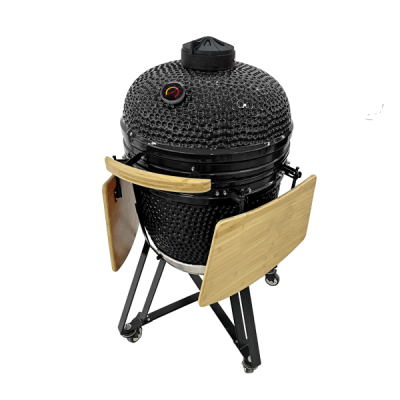 Custom 21inch Ceramic Grill Factory Kamado Barbecue Smoker From China photo-2