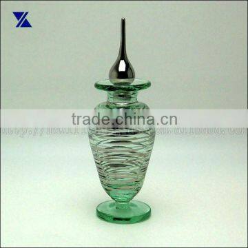 hand made glass scent bottle 125ml