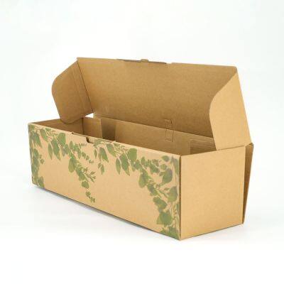Custom Logo Sturdy Cardboard Corrugated Plant Transport Potted Live Shipping Box for Live Plants photo-5