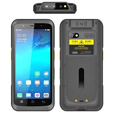 HT510 Hidon Factory Price 5.5'' Android 10 4GB+64GB 4G Rugged PDA  Mobile Computer  Handheld IP65 with 2D Scanner NFC RJ45 LAN Port