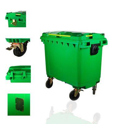 Large Capacity Plastic 50L Garbage Bin Garbage Can Dustbin Thickened Hot Sale HDPE