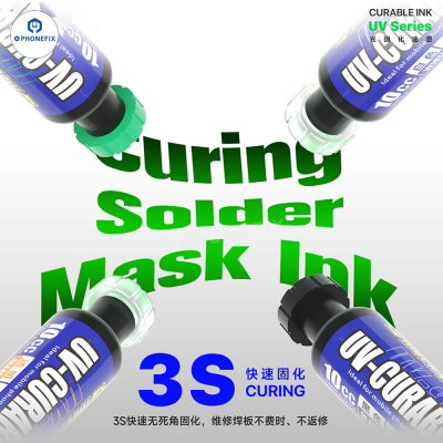 Механическое масло MECHANIC UV-9200 для закрепления компонентов материнской платы, быстро высыхающее за 3 секунды