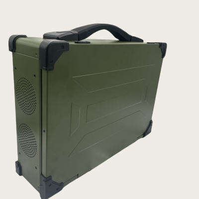 Rugged Laptop 17.3 Inch Portable Reinforced Computer 2U Height Chassis Low Power Consumption Excellent Heat Dissipation Intel Xeon CPU photo-2