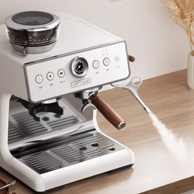 Espresso Coffee Maker With Built-in Milk Frother for Barista-Quality Drinks