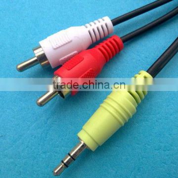 Stereo To 2 RCA Male Cable