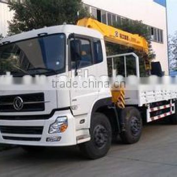 2015 hot sale low price howo 8*4 380hp euro3 30Ton Truck Mounted Crane for sale made in china