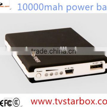 hot selling slim power bank 10000mah rechargeable power bank