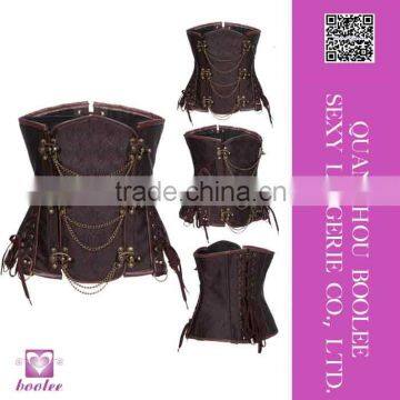 Latest popular hot sale outer wear corset korsett sexy corset