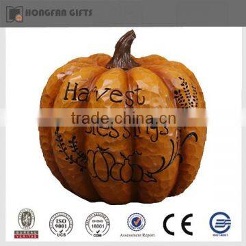 resin artificial pumpkins to decorate