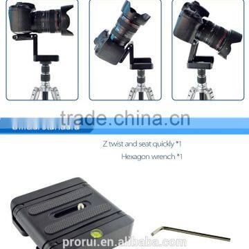 New Products 2016 Innovative Product Aluminum Forging Universal Clamp Adapter Z Type Quick Release Plate photo-5