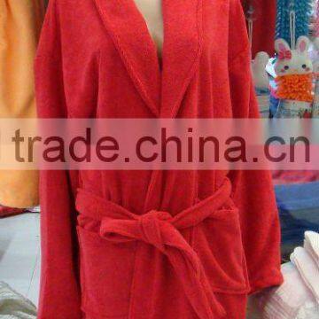 Microfiber bathrobe