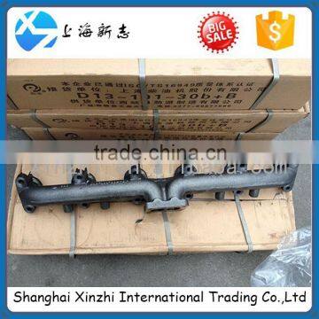 Shanghai Diesel Shangchai D6114 Engine parts SDEC Exhaust pipe D13-101-30b+B For Dongfeng Fotong Auman XCMG